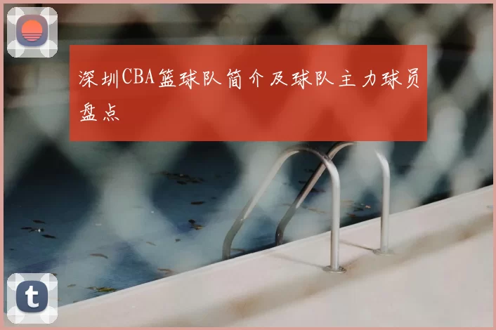 深圳CBA篮球队简介及球队主力球员盘点