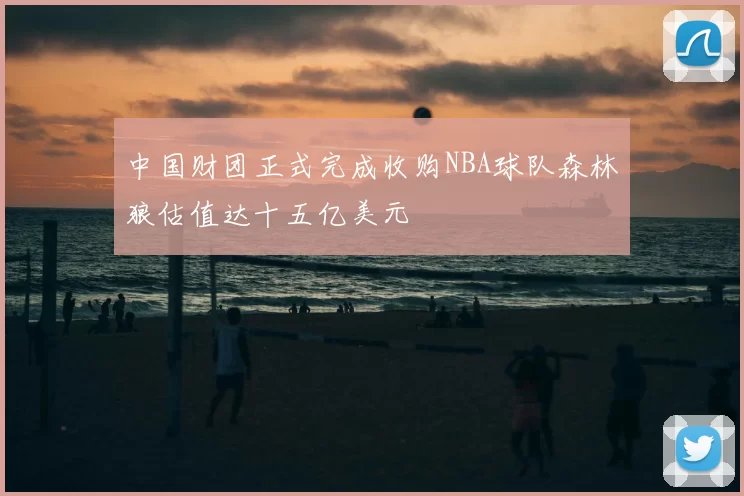 中国财团正式完成收购NBA球队森林狼估值达十五亿美元
